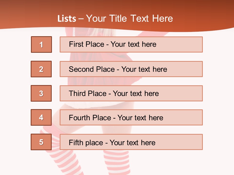 Laugh Slim Emotion PowerPoint Template