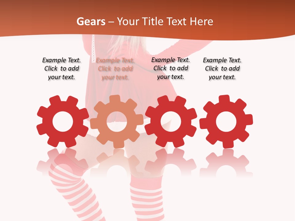 Laugh Slim Emotion PowerPoint Template