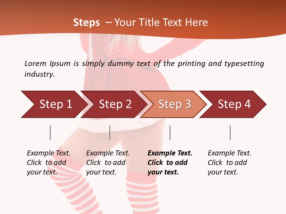 Laugh Slim Emotion PowerPoint Template