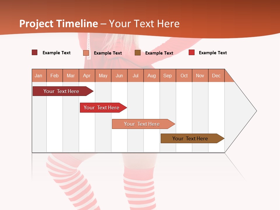 Laugh Slim Emotion PowerPoint Template