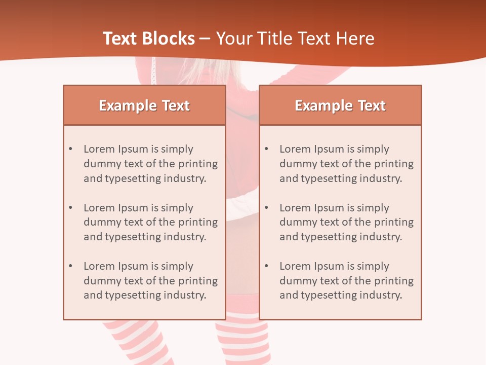 Laugh Slim Emotion PowerPoint Template