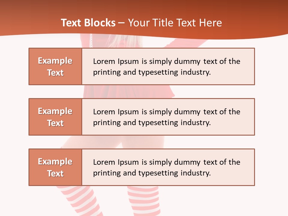 Laugh Slim Emotion PowerPoint Template