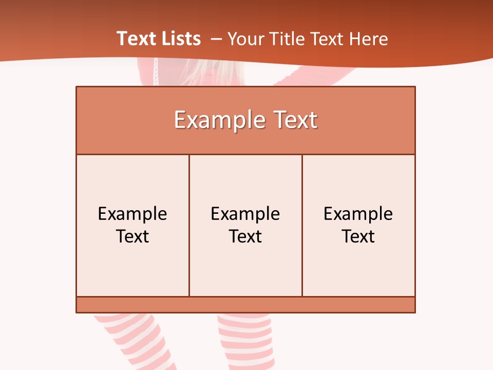 Laugh Slim Emotion PowerPoint Template