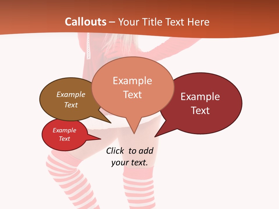 Laugh Slim Emotion PowerPoint Template