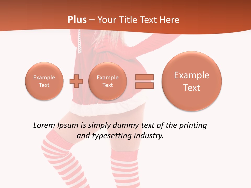 Laugh Slim Emotion PowerPoint Template