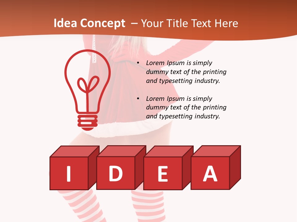 Laugh Slim Emotion PowerPoint Template