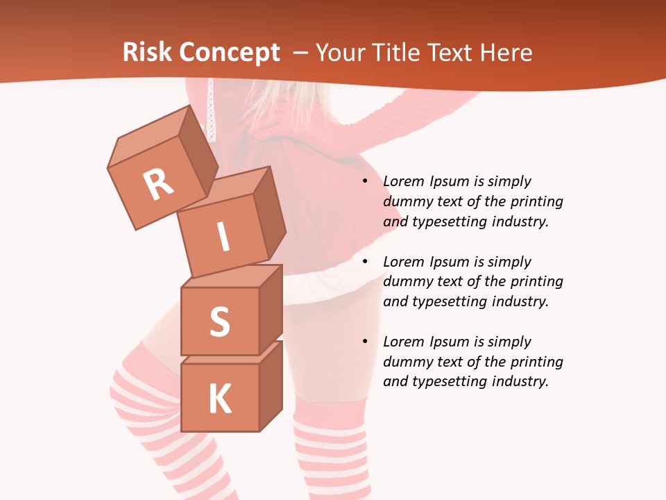 Laugh Slim Emotion PowerPoint Template