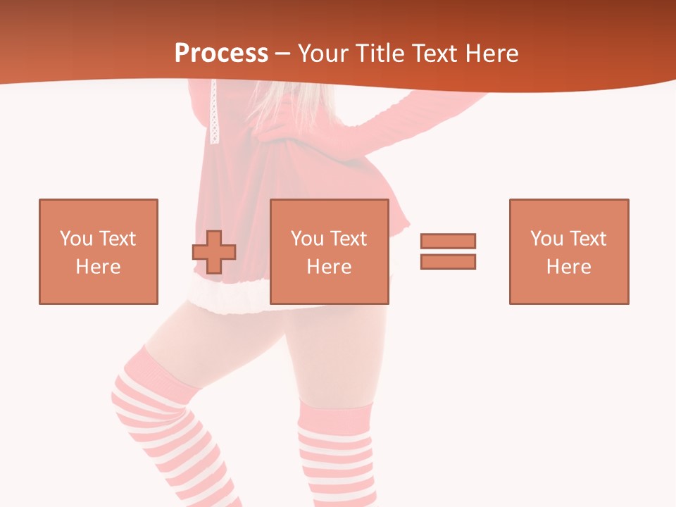 Laugh Slim Emotion PowerPoint Template