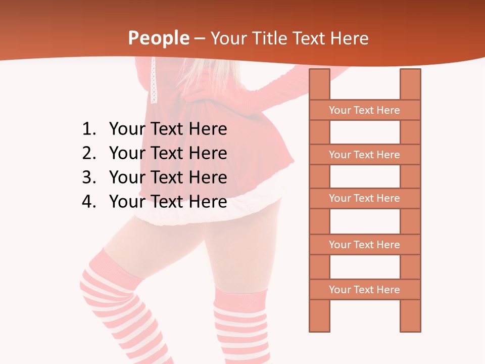 Laugh Slim Emotion PowerPoint Template