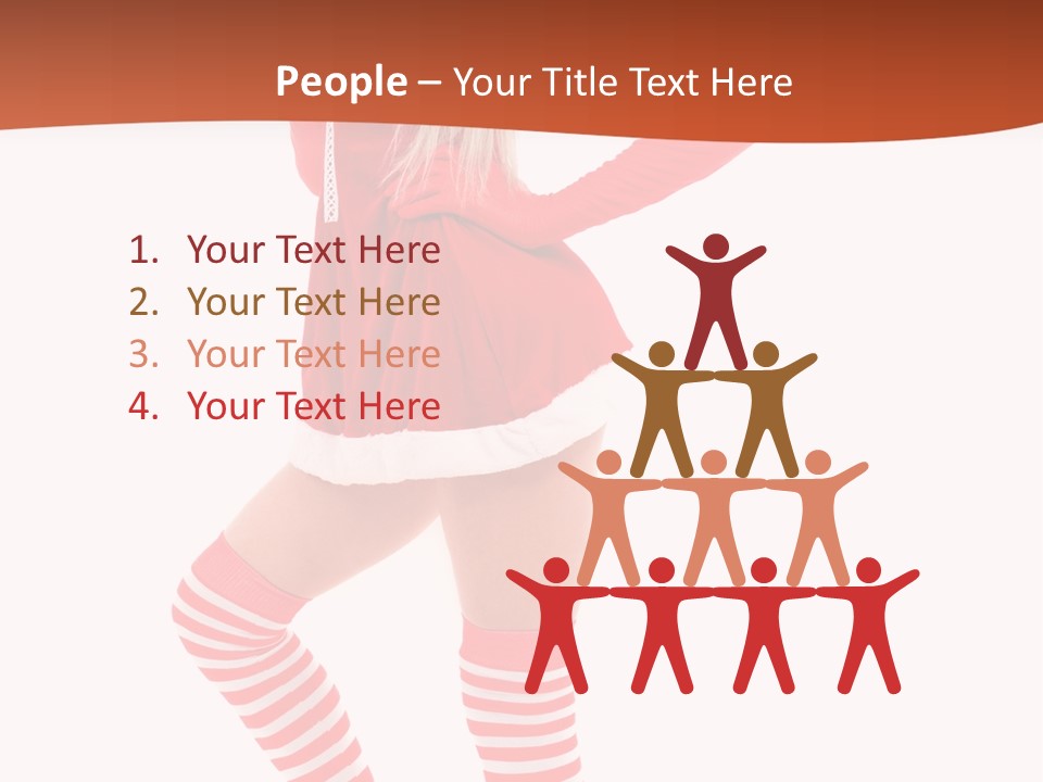 Laugh Slim Emotion PowerPoint Template