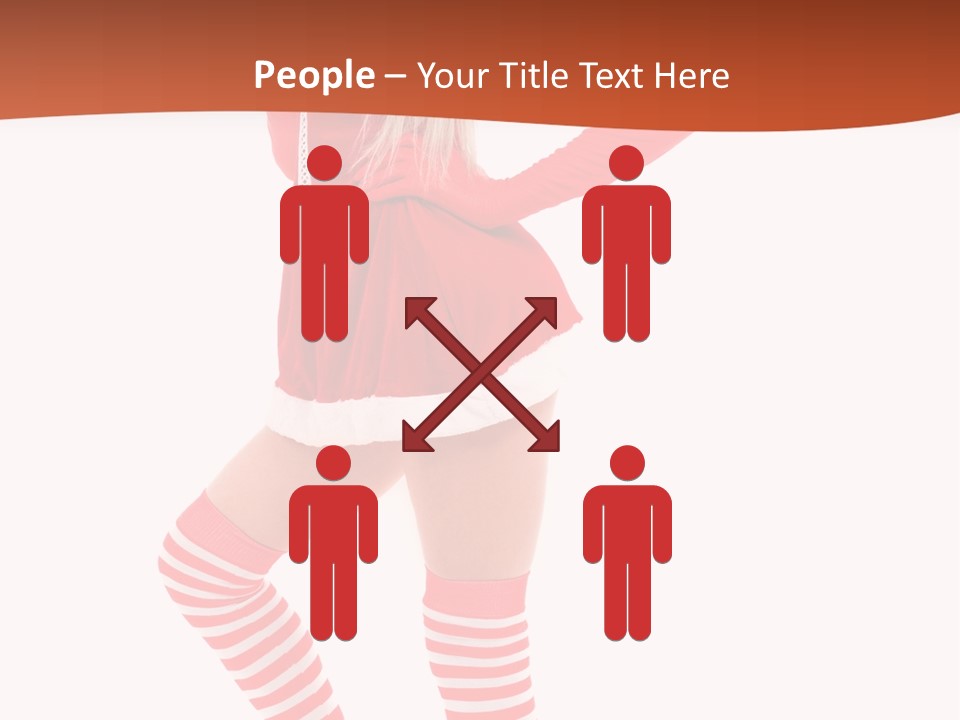 Laugh Slim Emotion PowerPoint Template