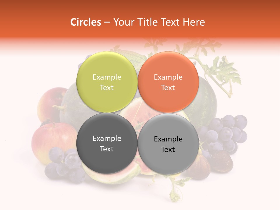 Eat Ripe Vitamin PowerPoint Template