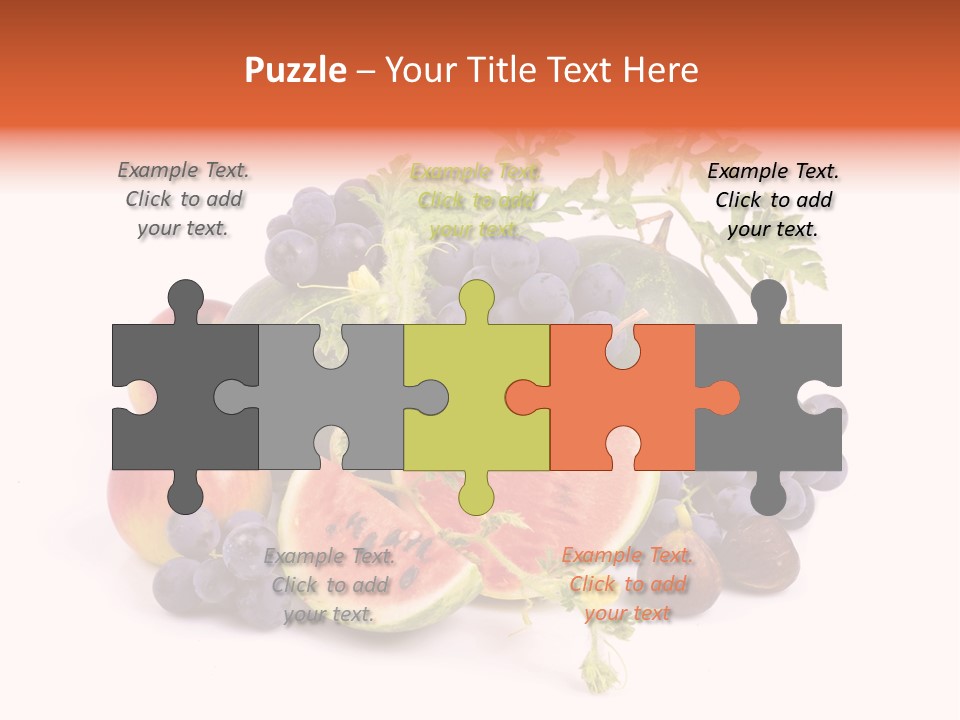 Eat Ripe Vitamin PowerPoint Template