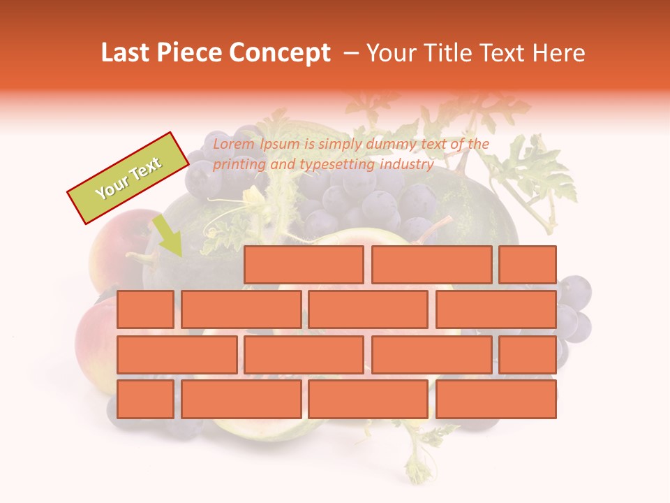 Eat Ripe Vitamin PowerPoint Template