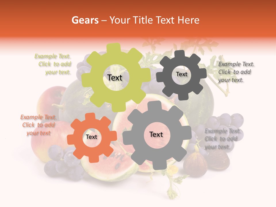 Eat Ripe Vitamin PowerPoint Template