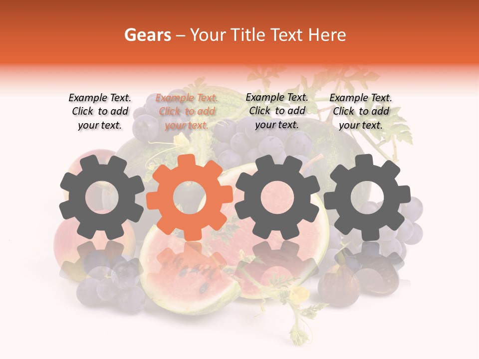 Eat Ripe Vitamin PowerPoint Template