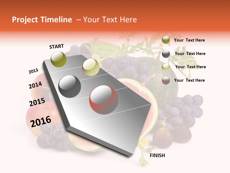 Eat Ripe Vitamin PowerPoint Template