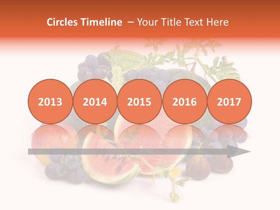 Eat Ripe Vitamin PowerPoint Template