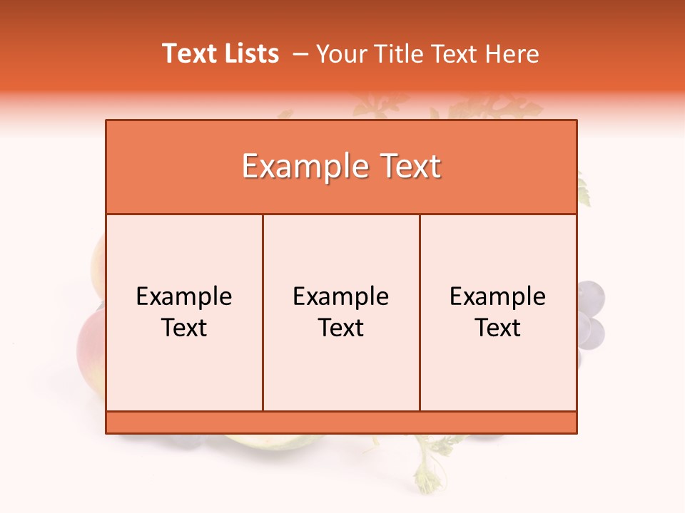 Eat Ripe Vitamin PowerPoint Template