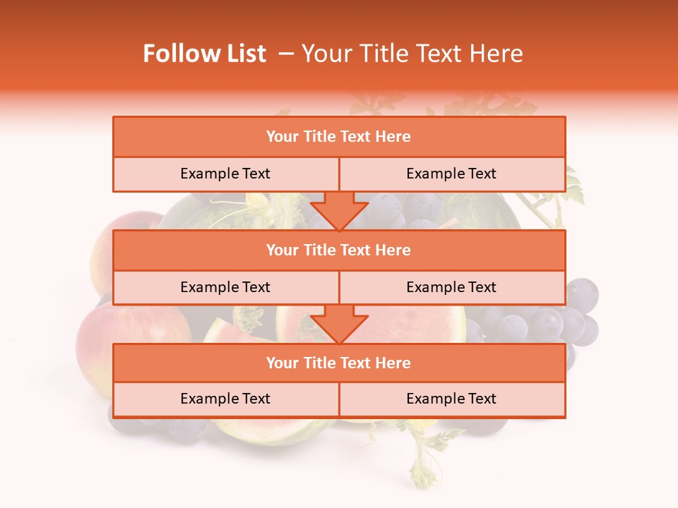 Eat Ripe Vitamin PowerPoint Template
