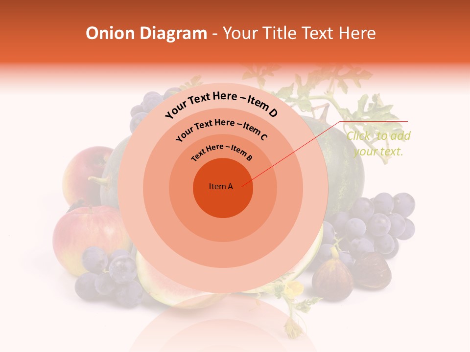 Eat Ripe Vitamin PowerPoint Template