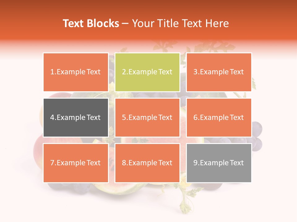 Eat Ripe Vitamin PowerPoint Template