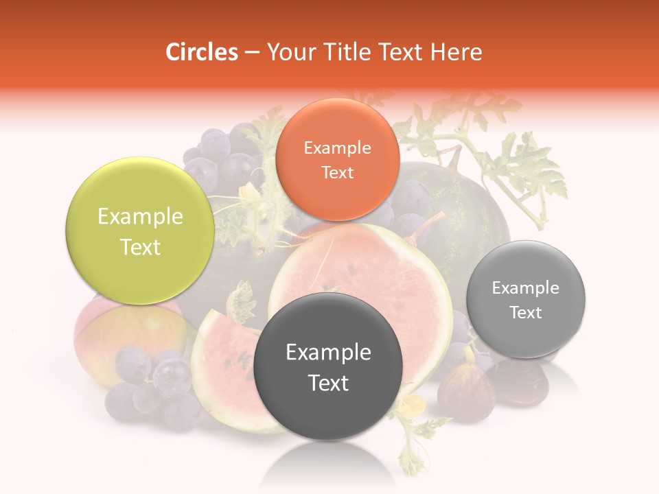 Eat Ripe Vitamin PowerPoint Template