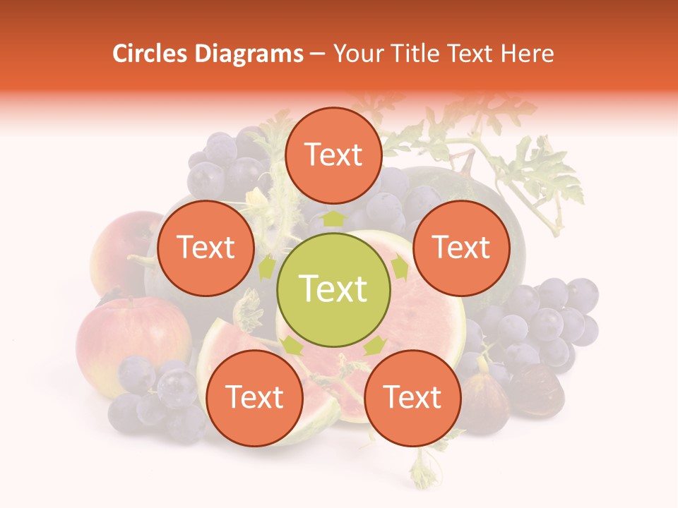 Eat Ripe Vitamin PowerPoint Template