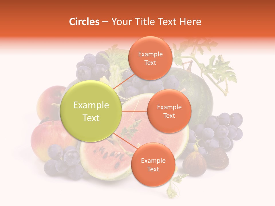 Eat Ripe Vitamin PowerPoint Template