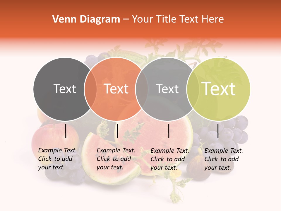 Eat Ripe Vitamin PowerPoint Template