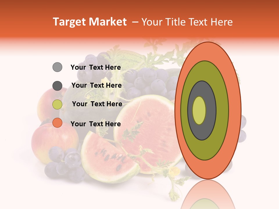 Eat Ripe Vitamin PowerPoint Template