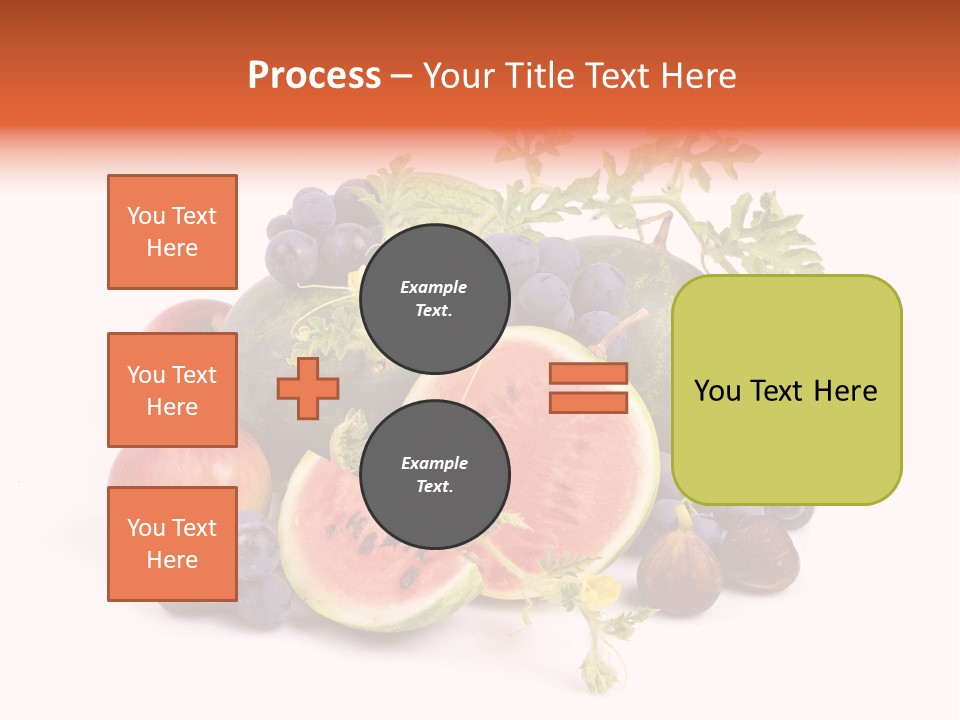 Eat Ripe Vitamin PowerPoint Template