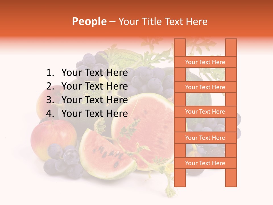 Eat Ripe Vitamin PowerPoint Template