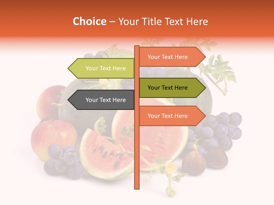 Eat Ripe Vitamin PowerPoint Template