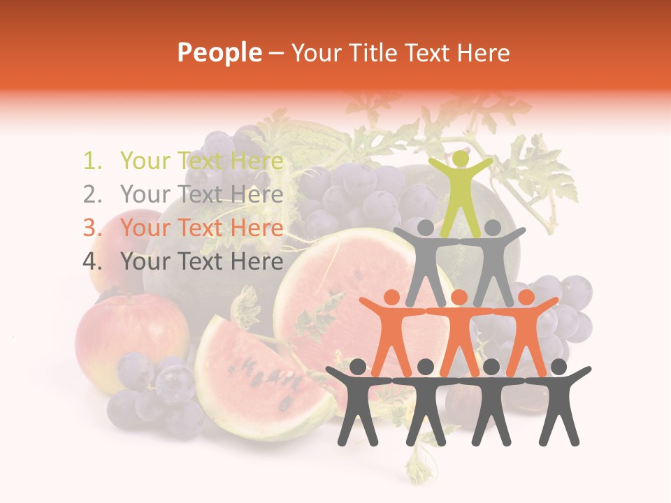 Eat Ripe Vitamin PowerPoint Template