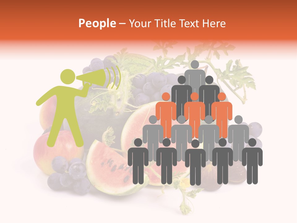 Eat Ripe Vitamin PowerPoint Template