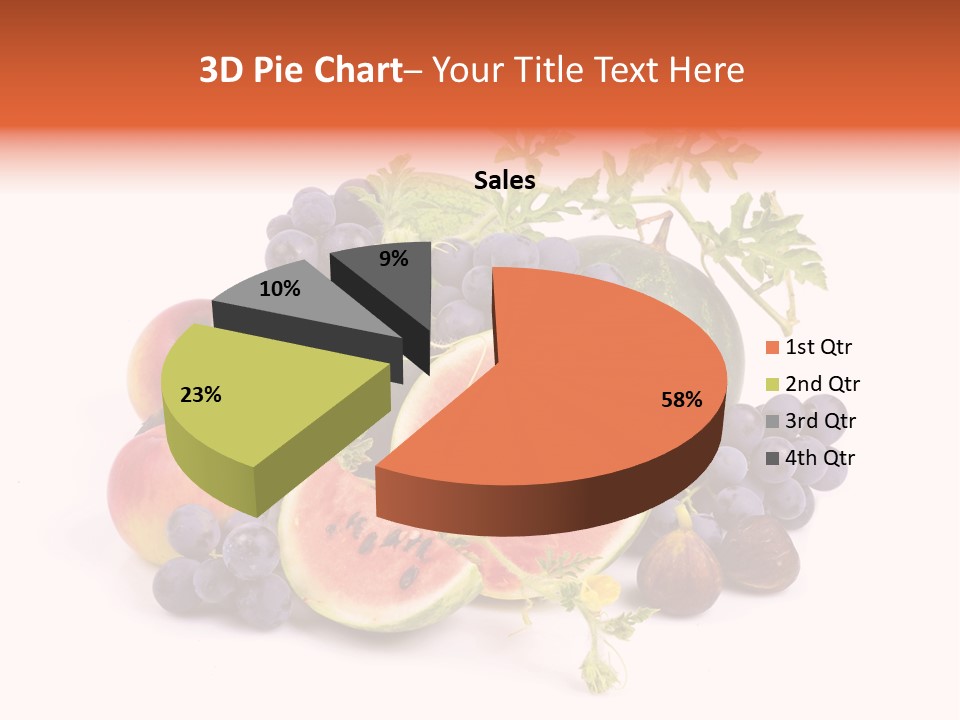 Eat Ripe Vitamin PowerPoint Template