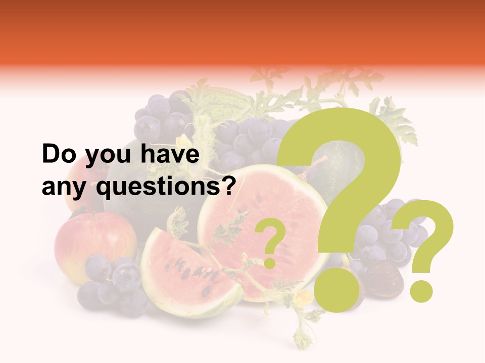 Eat Ripe Vitamin PowerPoint Template