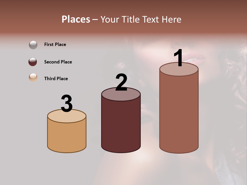 Luxury Girl Health PowerPoint Template