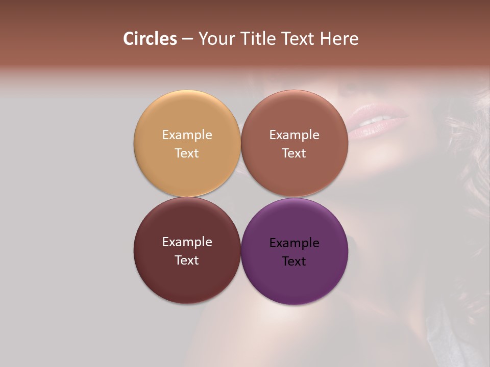 Luxury Girl Health PowerPoint Template