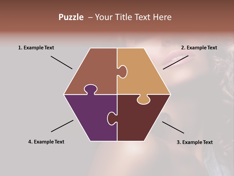 Luxury Girl Health PowerPoint Template