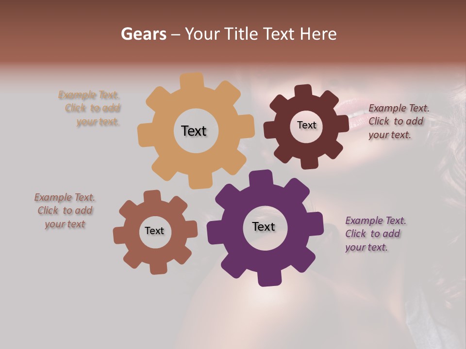 Luxury Girl Health PowerPoint Template