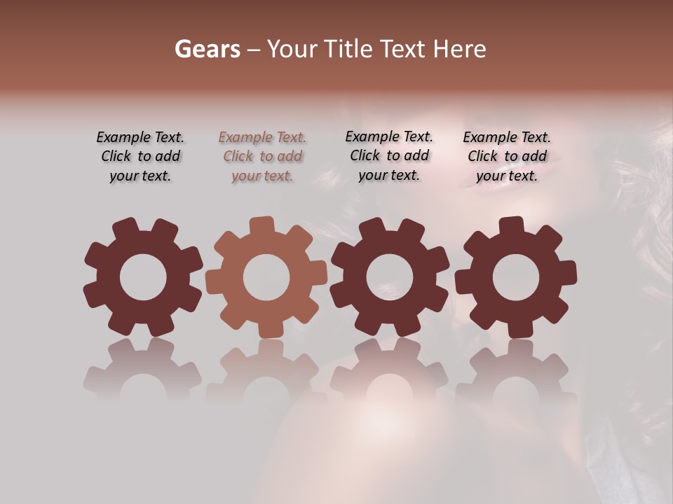 Luxury Girl Health PowerPoint Template