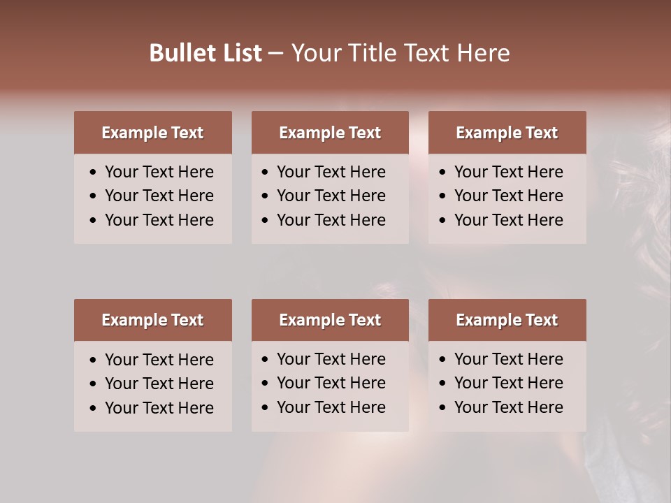 Luxury Girl Health PowerPoint Template