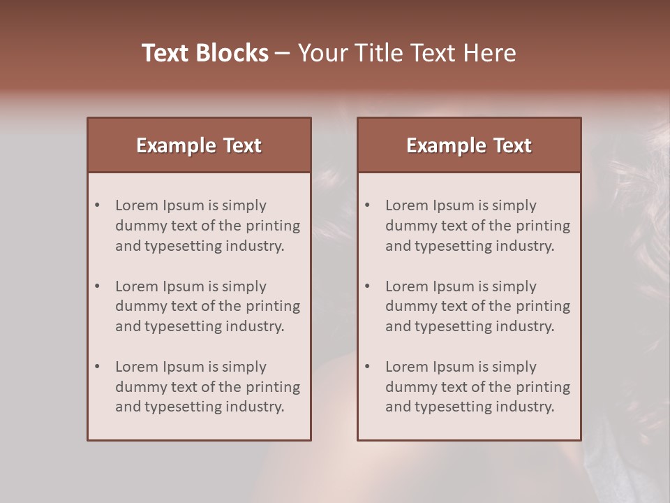 Luxury Girl Health PowerPoint Template