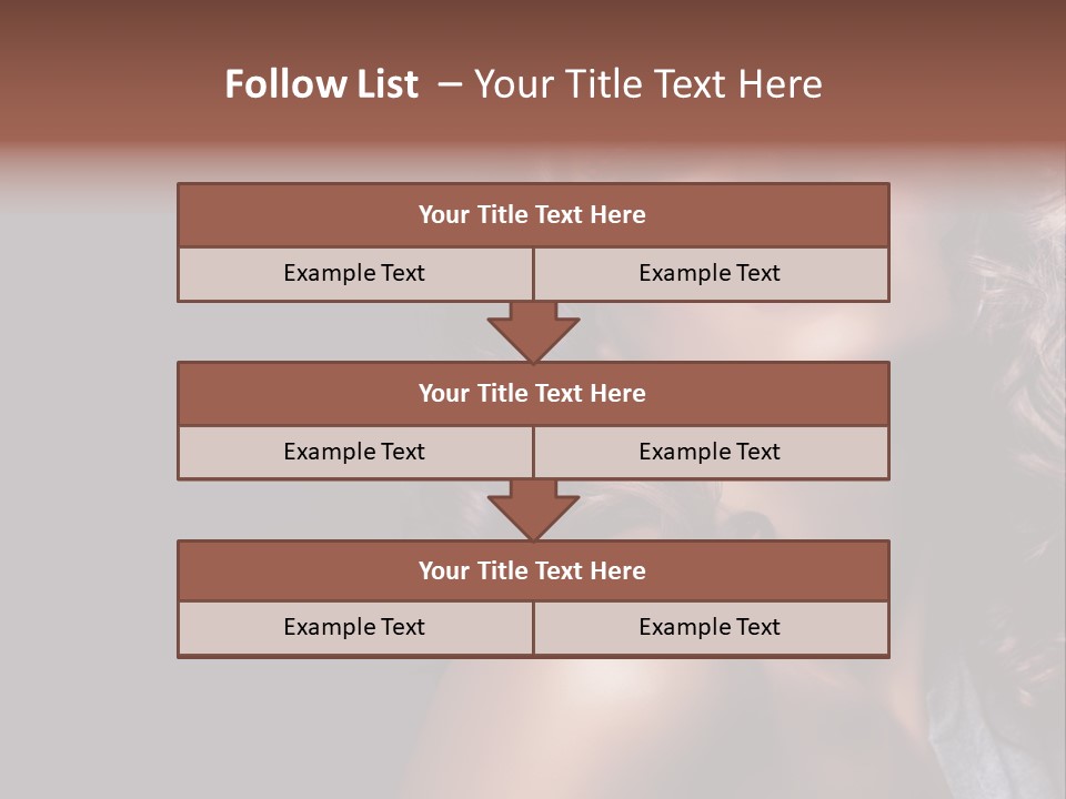 Luxury Girl Health PowerPoint Template