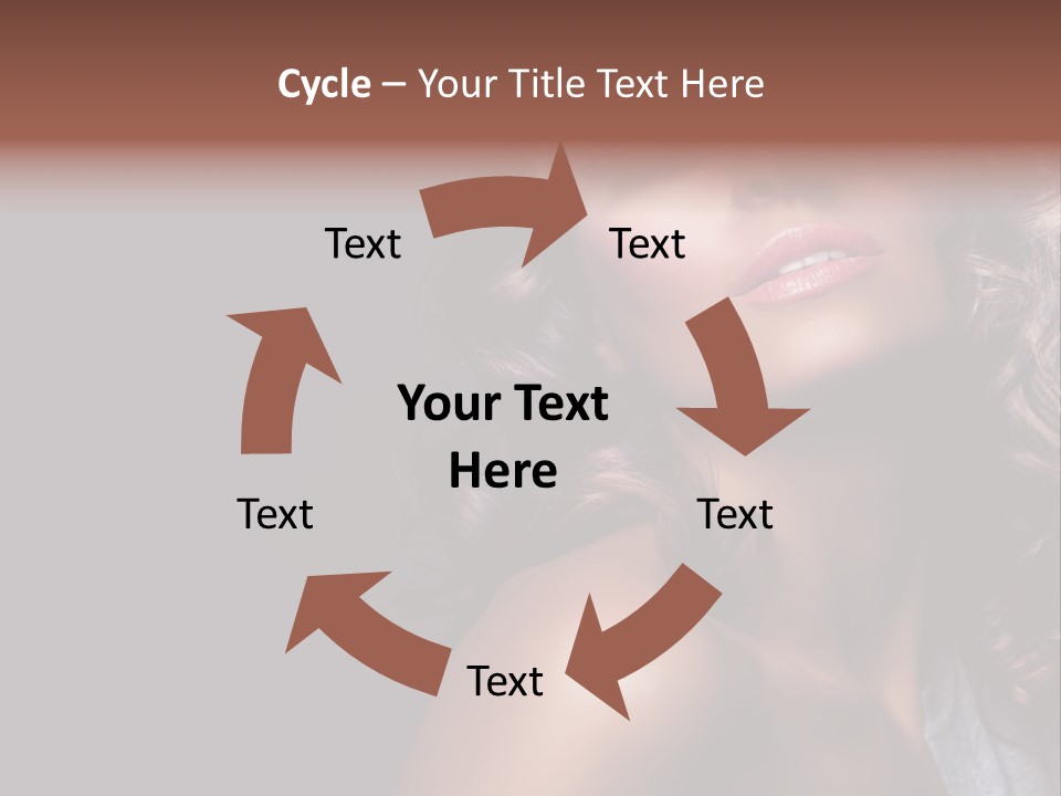 Luxury Girl Health PowerPoint Template