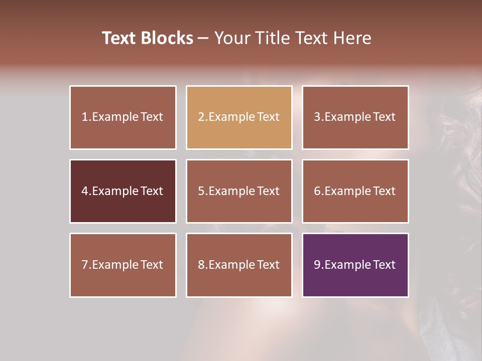 Luxury Girl Health PowerPoint Template