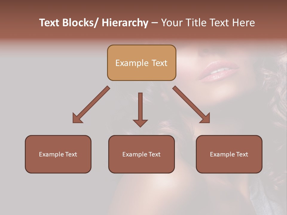 Luxury Girl Health PowerPoint Template