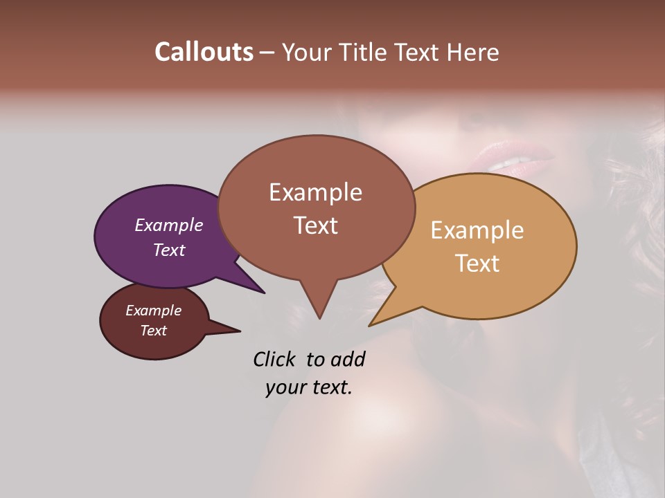 Luxury Girl Health PowerPoint Template